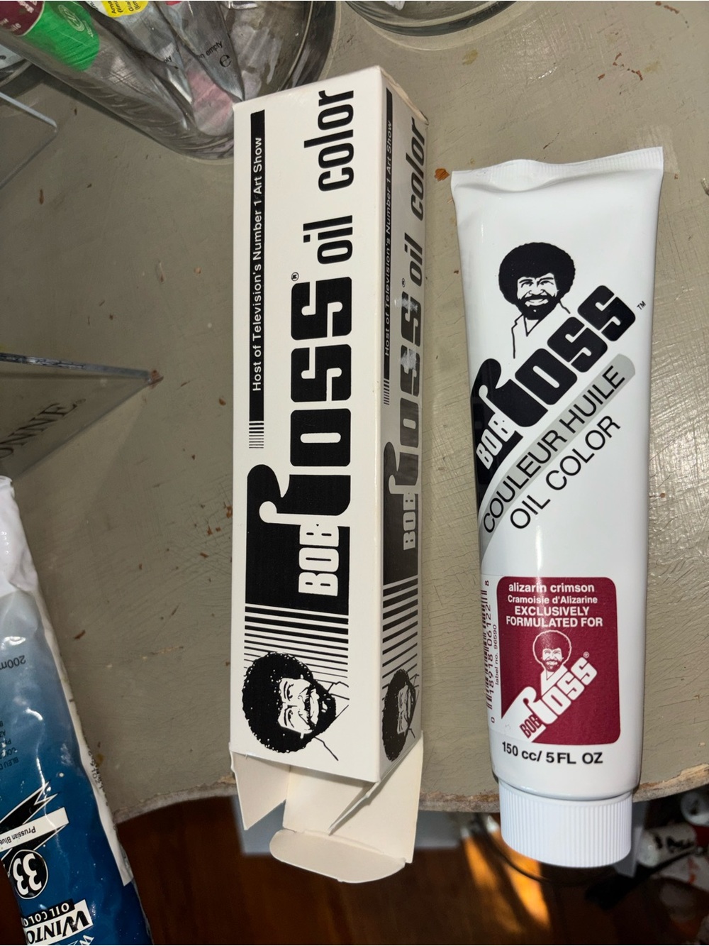 Bob Ross 5 oz Alizarin Crimson Oil Color Paint - Rich Red